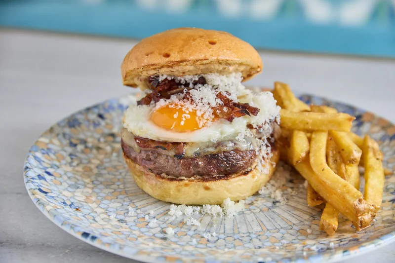 Hamburguesa de vaca madurada en Hatillo, Las Rosas